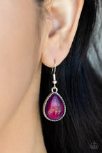 Load image into Gallery viewer, Paparazzi Necklaces Opal Auras - Purple
