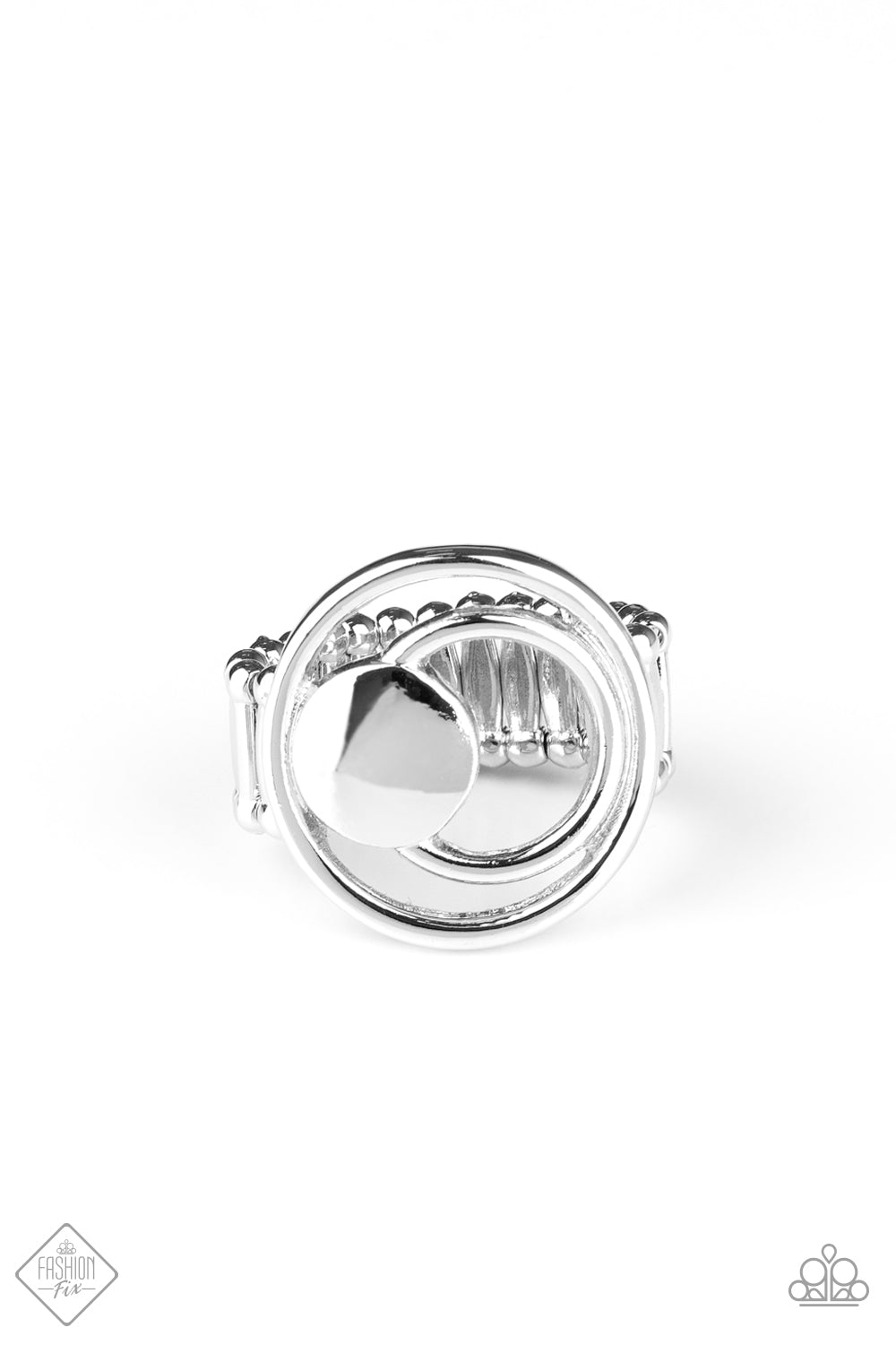 Paparazzi Rings Fashion Fix  Edgy Eclipse - Silver