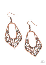Load image into Gallery viewer, Paparazzi Earrings Grapevine Glamour - Copper
