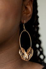 Load image into Gallery viewer, Paparazzi Earrings Halo Effect - Gold
