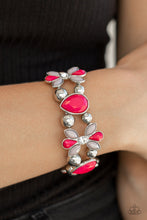 Load image into Gallery viewer, Paparazzi Bracelets Fabulously Flourishing - Pink
