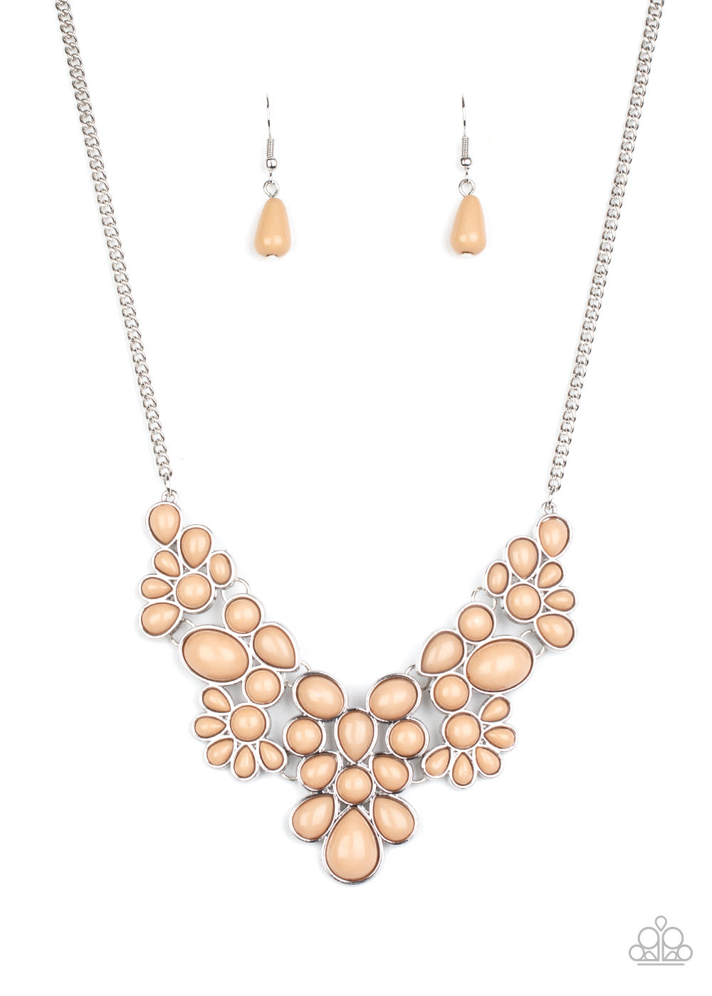 Paparazzi Necklaces Bohemian Banquet - Brown