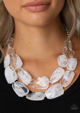 Load image into Gallery viewer, Paparazzi Necklaces Gives Me Chills - White
