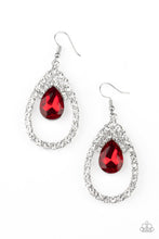 Load image into Gallery viewer, Paparazzi Earrings Trendsetting Twinkle - Red
