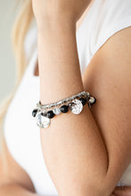 Load image into Gallery viewer, Paparazzi Bracelets Charming Treasure - Black
