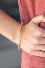 Load image into Gallery viewer, Paparazzi Bracelets Seven Figure Fabulous - Gold
