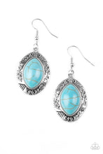 Load image into Gallery viewer, Paparazzi Earrings Aztec Horizons - Blue
