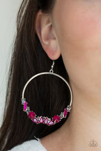 Load image into Gallery viewer, Paparazzi Earrings Business Casual - Pink
