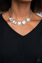 Load image into Gallery viewer, Paparazzi Necklaces Deep Freeze Diva - White
