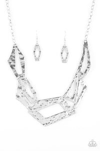 Paparazzi Necklaces Break The Mold - Silver