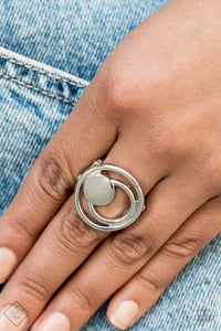 Paparazzi Rings Fashion Fix  Edgy Eclipse - Silver