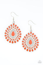 Load image into Gallery viewer, Paparazzi Earrings City Chateau - Orange
