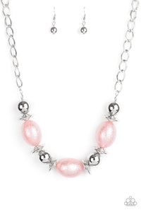 Paparazzi Necklaces Welcome To The Big Leagues - Pink