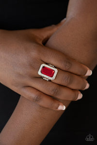 Paparazzi Rings Crown Jewel Jubilee - Red