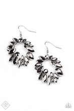 Load image into Gallery viewer, Paparazzi Earrings Fashion Fix  Try as I DYNAMITE - Silver
