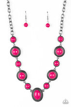 Load image into Gallery viewer, Paparazzi Necklaces Voyager Vibes - Pink
