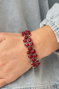 Paparazzi Bracelets Marina Romance Red