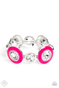 Lustrous Lass - Pink bracelet