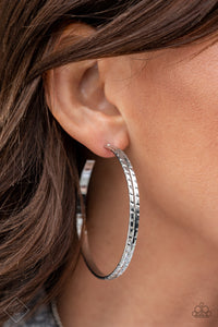 Paparazzi  Earring: "TREAD All About It" Fashion Fix