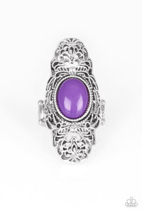 Paparazzi Rings Flair for the Dramatic Purple
