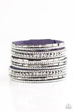 Load image into Gallery viewer, Paparazzi Bracelets What Bam Glam Blue
