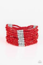 Load image into Gallery viewer, Paparazzi Bracelets Outback Odyssey Red
