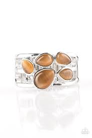 Paparazzi Rings Dreamy Glow Brown