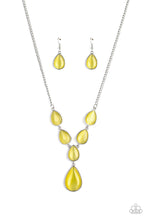 Load image into Gallery viewer, Paparazzi Necklaces Dewy Decadence - Yellow
