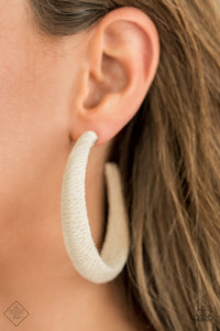 Hoop Earring: "TWINE and Dine" Fashion Fix