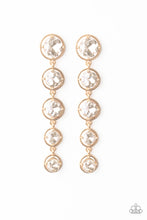 Load image into Gallery viewer, Paparazzi Earrings Drippin In Starlight - Gold
