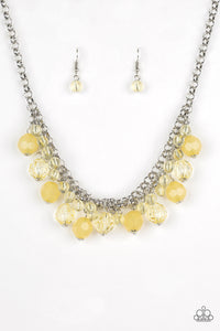 Paparazzi Necklaces Fiesta Fabulous - Yellow