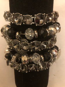 Black heart stack