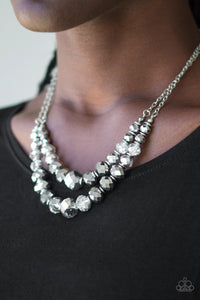 Paparazzi Necklaces Strikingly Spellbinding - Silver