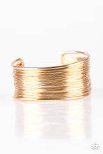 Load image into Gallery viewer, Paparazzi Bracelets Wire Warrior - Gold
