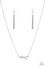 Load image into Gallery viewer, Paparazzi Necklaces HEARTBEAT Street - White
