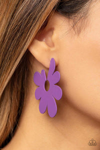 Flower Power Fantasy - Purple Earrings Coming Soon