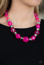 Load image into Gallery viewer, Paparazzi Necklaces Dine and Dash - Pink
