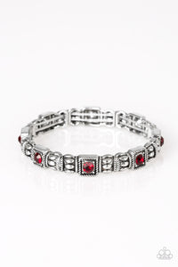 Paparazzi Bracelets Metro Marvelous - Red