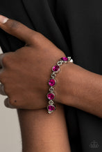 Load image into Gallery viewer, Paparazzi Bracelets First In Fashion Show - Pink

