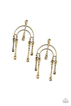 Load image into Gallery viewer, Paparazzi Earrings ARTIFACTS Of Life - Brass
