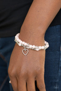 Paparazzi Bracelets Sweetheart Splendor - Pink