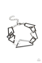 Load image into Gallery viewer, Paparazzi Bracelets Shattered Shine - Black
