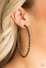 Load image into Gallery viewer, Paparazzi Earrings CHAINge Is Coming - Brass
