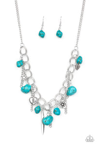 Paparazzi Necklaces Southern Sweetheart - Blue 