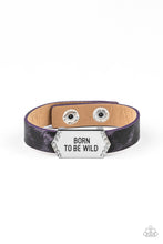 Load image into Gallery viewer, Paparazzi Bracelets Born To Be Wild - Purple
