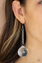 Load image into Gallery viewer, Paparazzi Earrings Spellbound Shimmer - White
