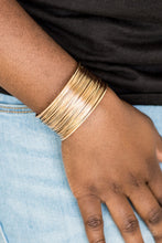 Load image into Gallery viewer, Paparazzi Bracelets Wire Warrior - Gold
