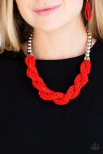 Load image into Gallery viewer, Paparazzi Necklaces Savannah Surfin’ Red
