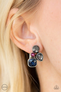 Paparazzi Earrings Super Superstar - Multi