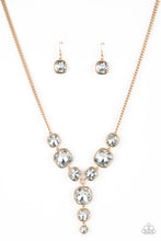 Load image into Gallery viewer, Paparazzi Necklaces Legendary Luster - Gold
